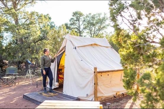 The Kaya Glamping Tent By The Grand Canyon Валле Экстерьер фото